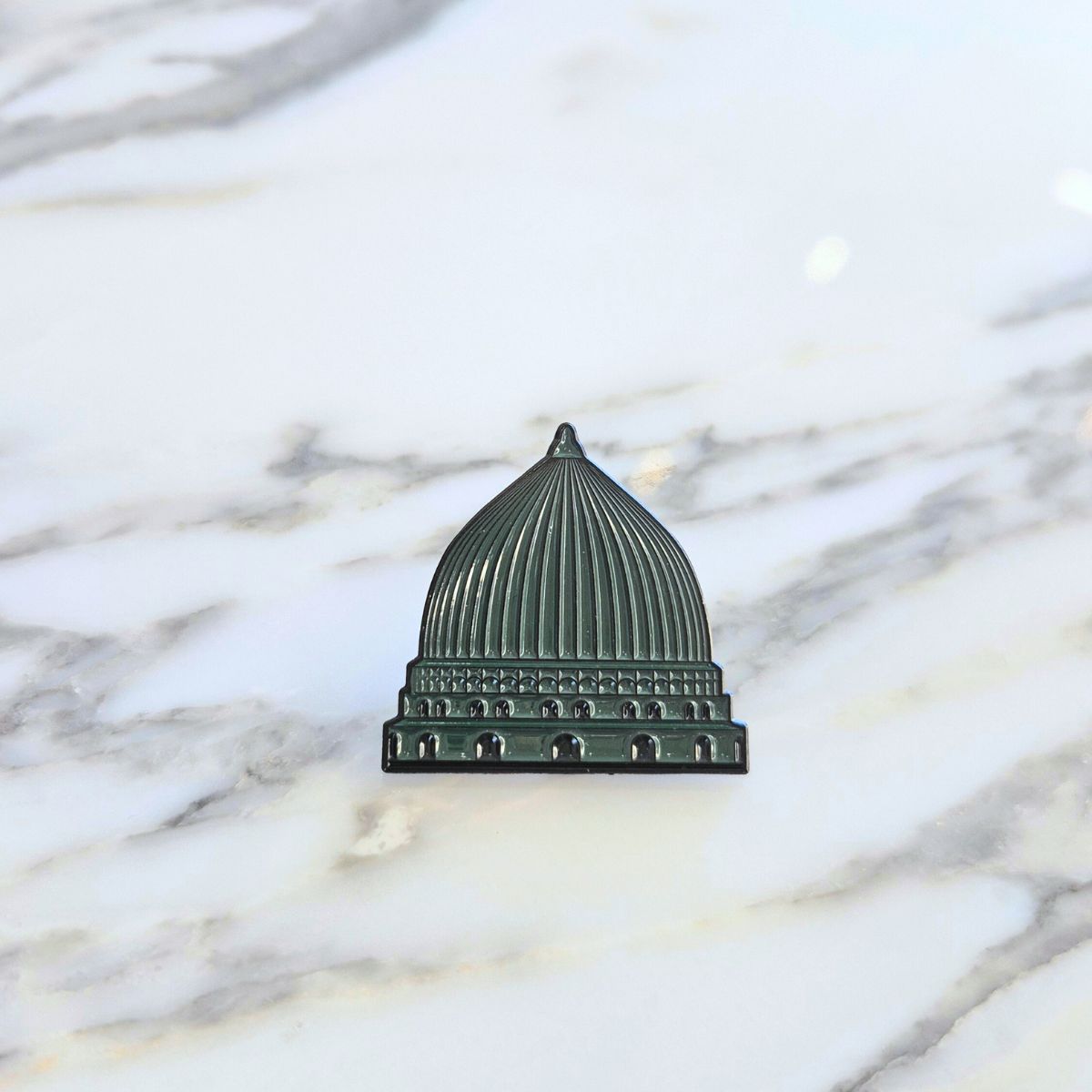 Enamel Pin the Dome by Kalam Space