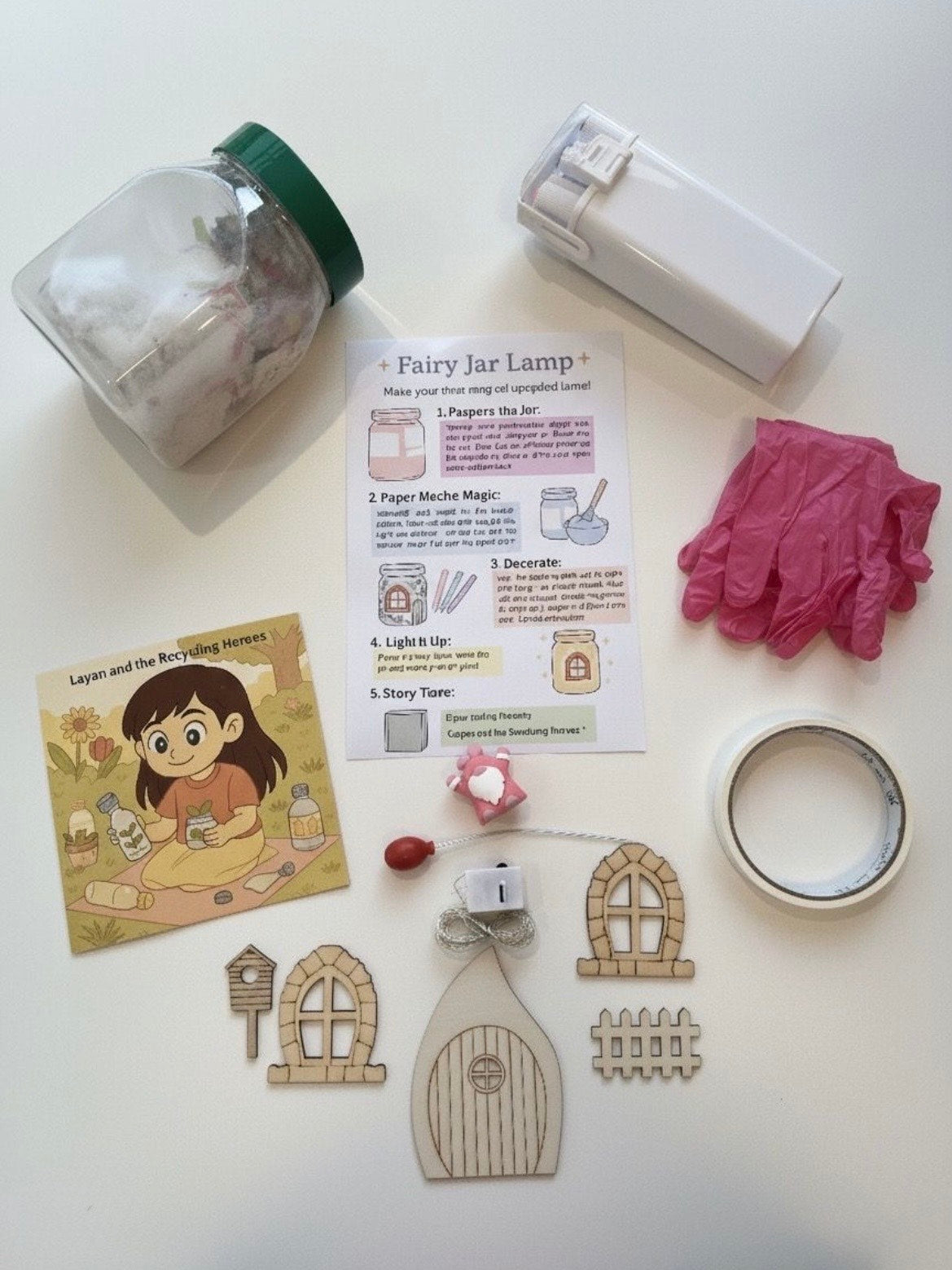 The Fairy Jar Lamp Kit - The Artologist By Nour